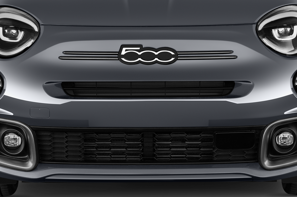 FIAT 500X (Baujahr 2022) Sport 5 Türen Kühlergrill und Scheinwerfer