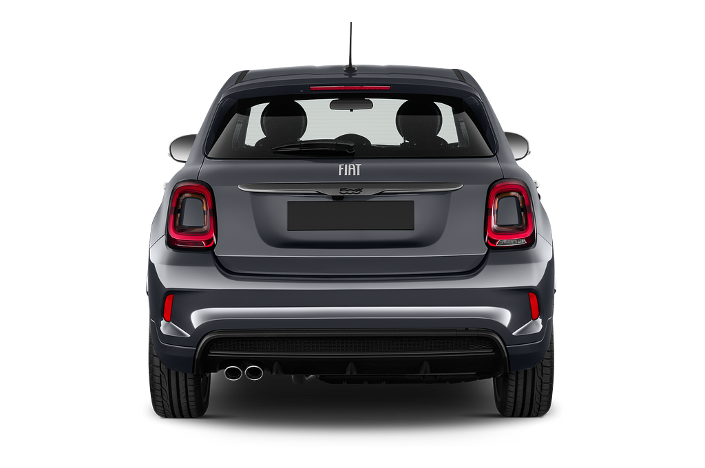 FIAT 500X (Baujahr 2022) Sport 5 Türen Heckansicht