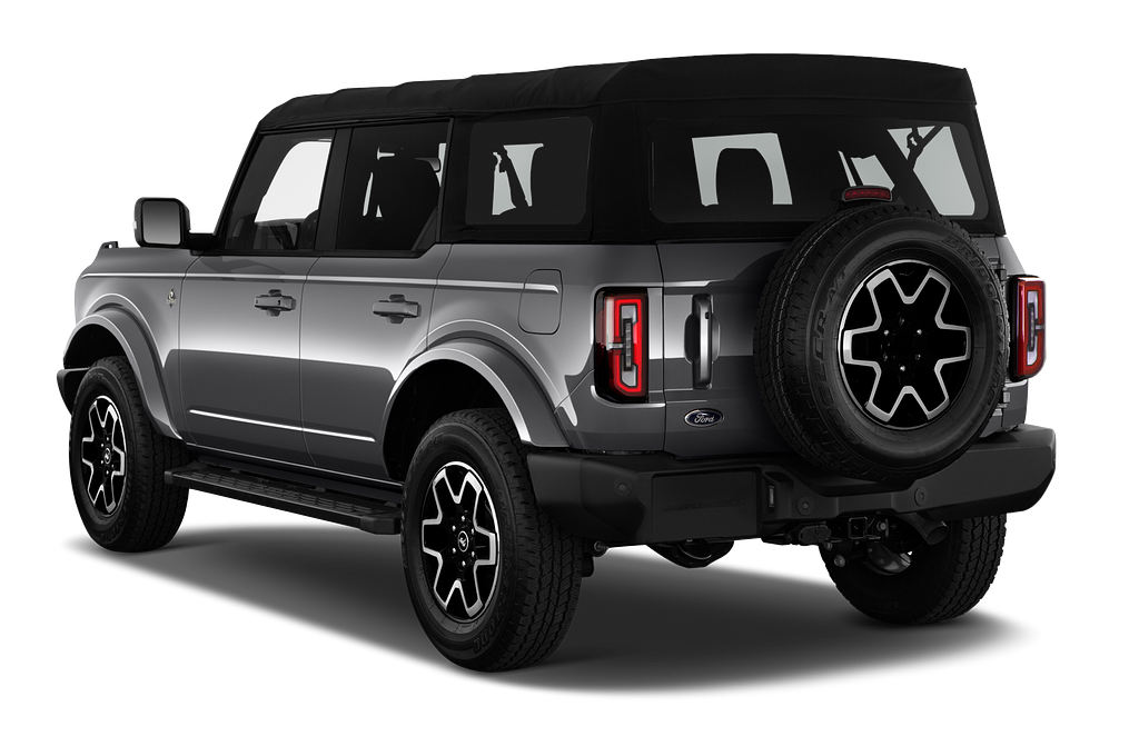 Ford Bronco 4 Door (Baujahr 2023) Outer Banks 5 Türen seitlich hinten