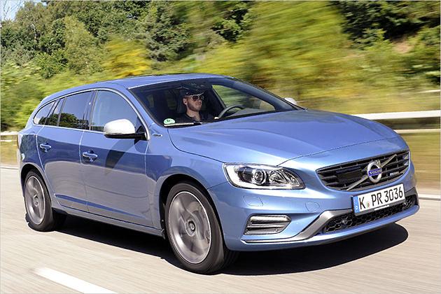Den Volvo V60 Plug-in-Hybrid gibt es jetzt auch mit der sportlichen Ausstattungslinie R-Design