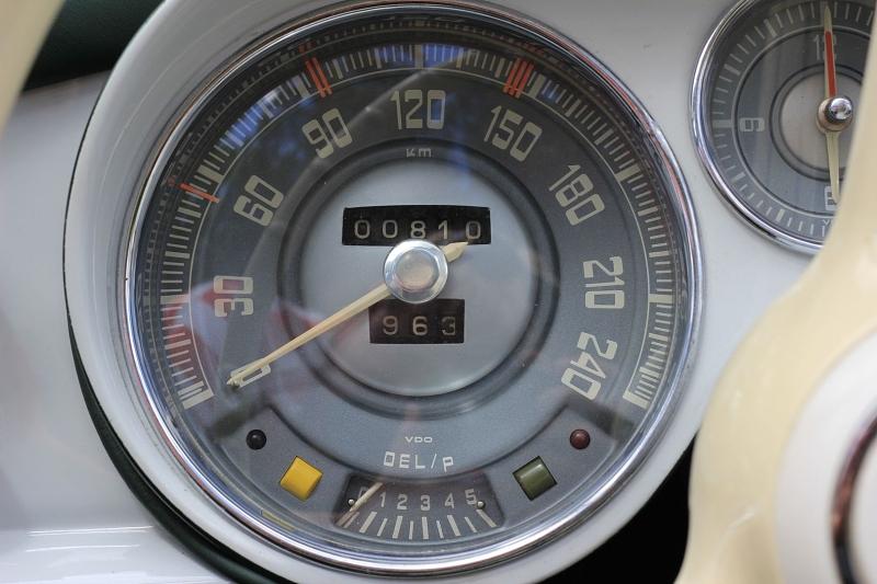 Der Tacho des BMW 507.