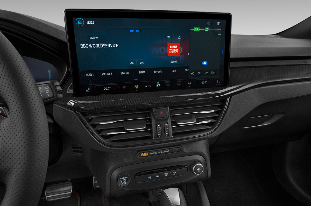Ford Focus (Baujahr 2022) ST-Line 5 Türen Radio und Infotainmentsystem