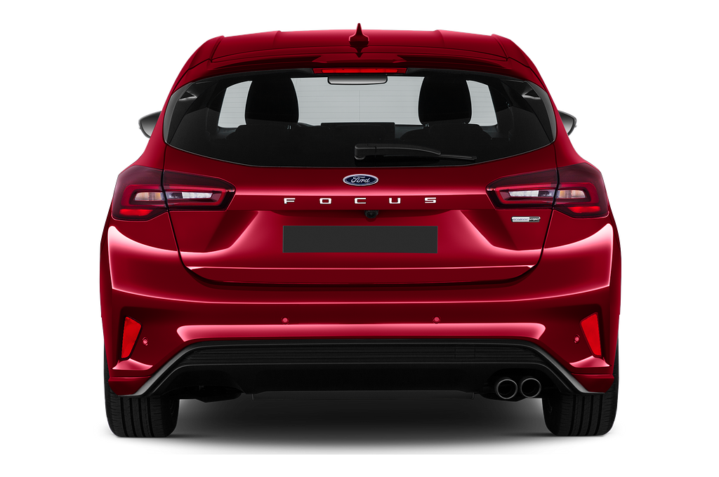 Ford Focus (Baujahr 2022) ST-Line 5 Türen Heckansicht