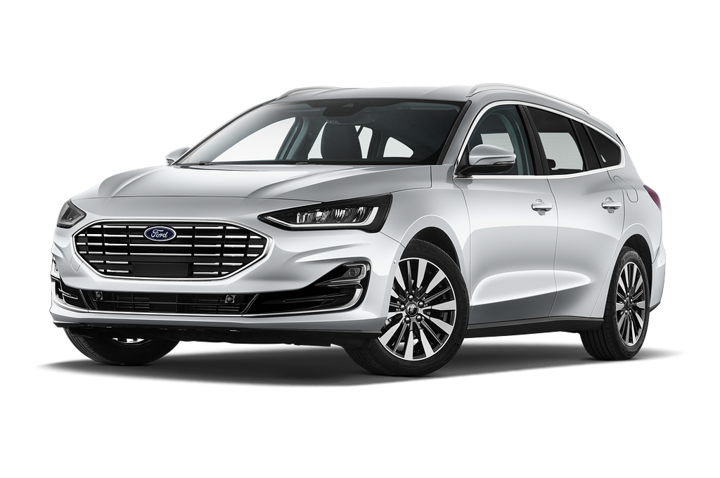 Ford Focus SW (Baujahr 2022) Titanium Vignale 5 Türen seitlich vorne mit Felge