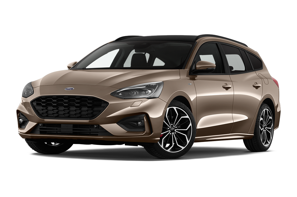 Ford Focus Turnier (Baujahr 2023) ST-Line 5 Türen seitlich vorne mit Felge