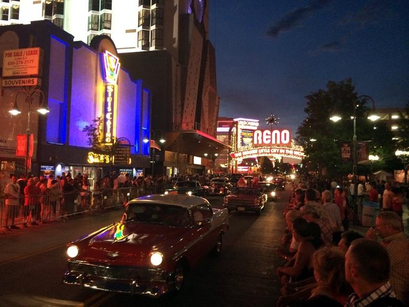Reno Dream Cruise bei den Hot August Nights 2014