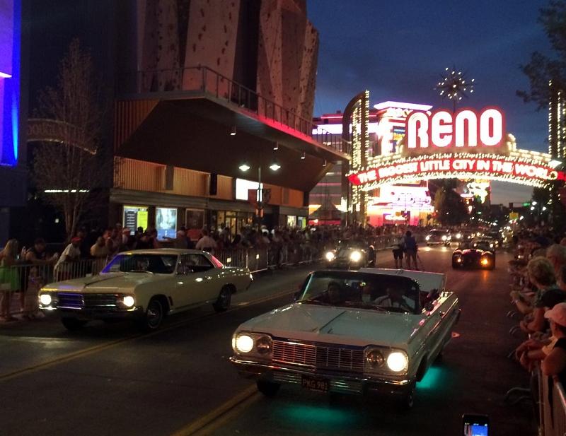 Reno Dream Cruise bei den Hot August Nights 2014