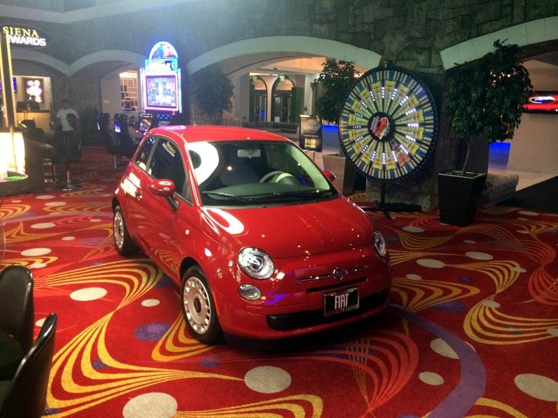 Fiat 500 Gewinn im Hotel Siena - Reno
