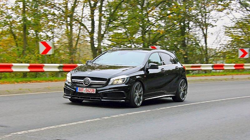 Der Brabus B45 basiert auf dem A45 AMG von Mercedes.