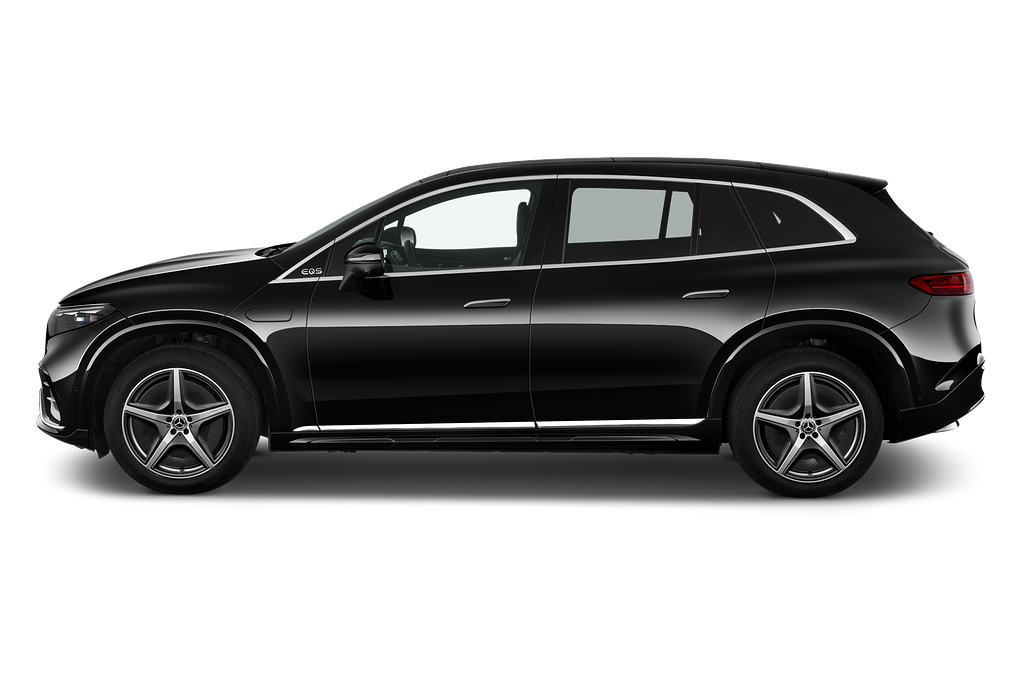 Mercedes EQS SUV (Baujahr 2023) AMG Line 5 Türen Seitenansicht