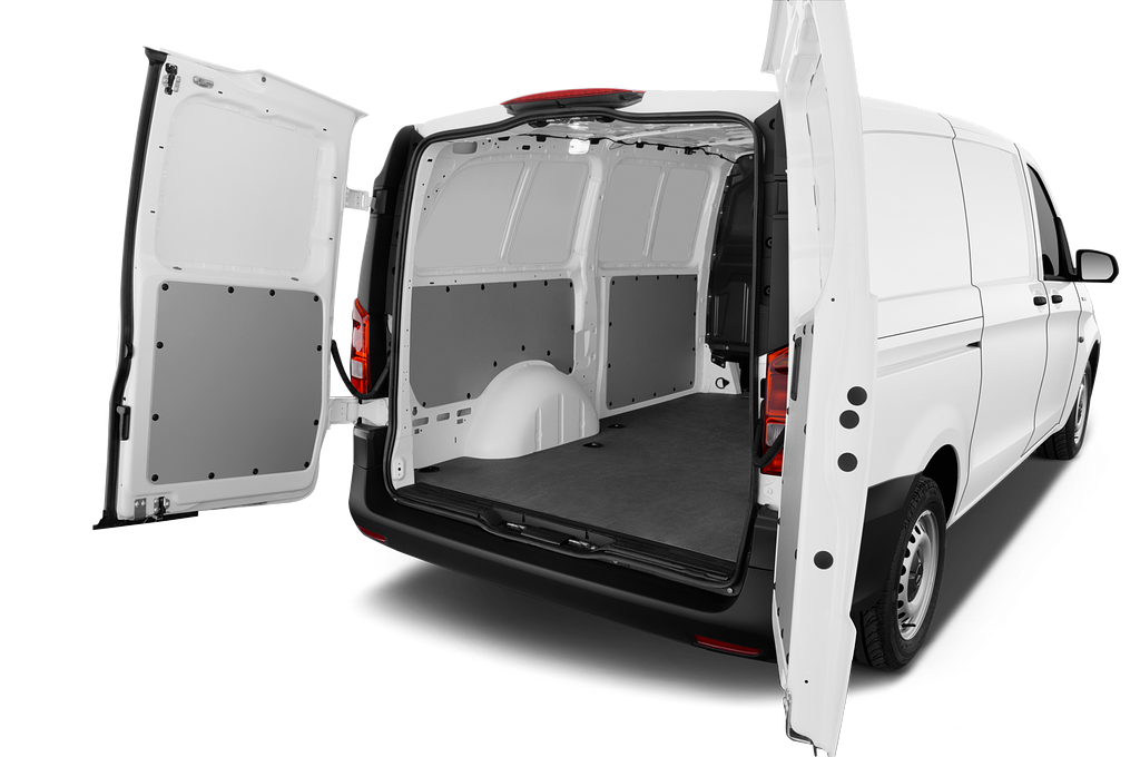 Mercedes eVito (Baujahr 2020) Base Regular Cab 4 Türen Kofferraum