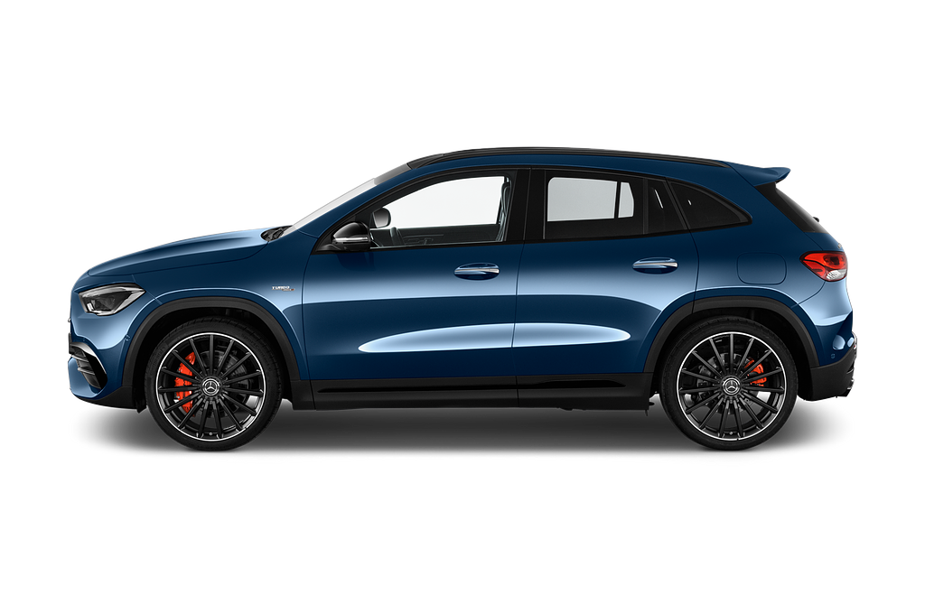 Mercedes GLA (Baujahr 2021) AMG 45 S 5 Türen Seitenansicht