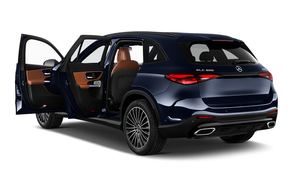 Mercedes GLC (Baujahr 2023) AMG Line 5 Türen Tür geöffnet