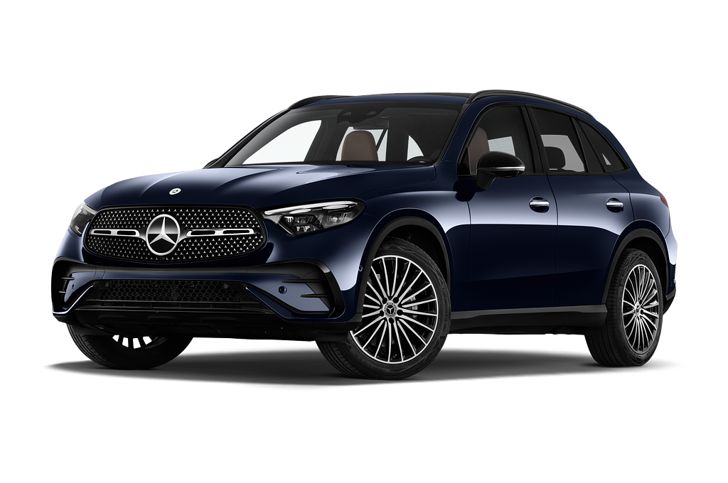 Mercedes GLC (Baujahr 2023) AMG Line 5 Türen seitlich vorne mit Felge