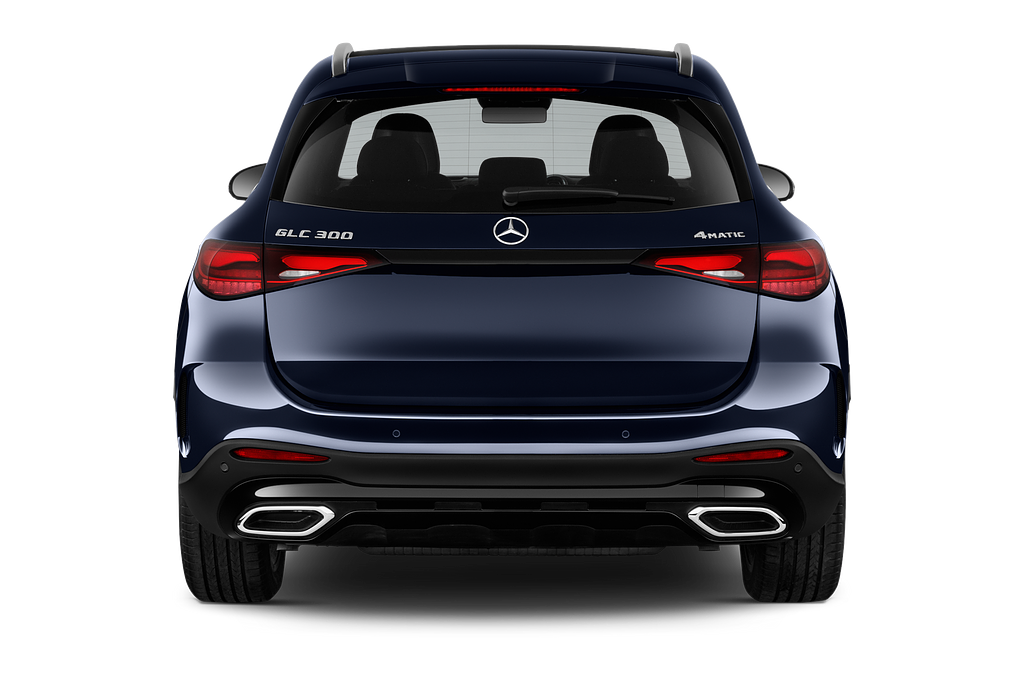 Mercedes GLC (Baujahr 2023) AMG Line 5 Türen Heckansicht