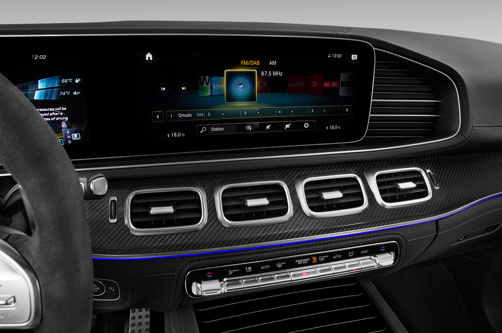Mercedes GLE (Baujahr 2021) AMG 63 S 5 Türen Radio und Infotainmentsystem