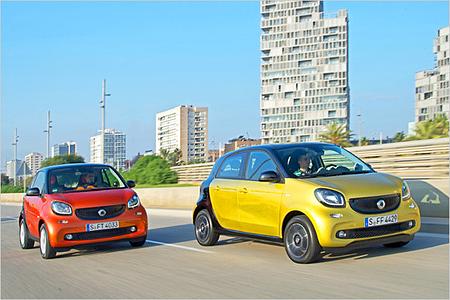 Smart Fortwo und Forfour im Test: Verbrauch, Fahrverhalten, technische Daten und Preise Smart Fortwo und Forfour im Test: Verbrauch, Fahrverhalten, technische Daten und Preise