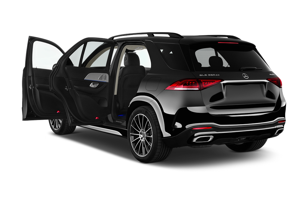 Mercedes GLE (Baujahr 2022) 350de AMG-Line 5 Türen Tür geöffnet