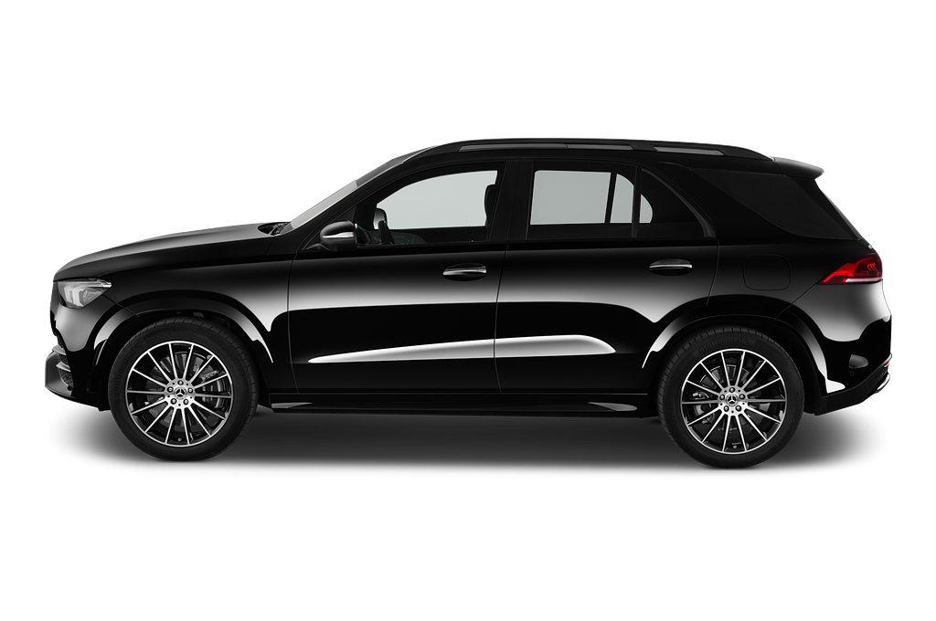 Mercedes GLE (Baujahr 2022) 350de AMG-Line 5 Türen Seitenansicht