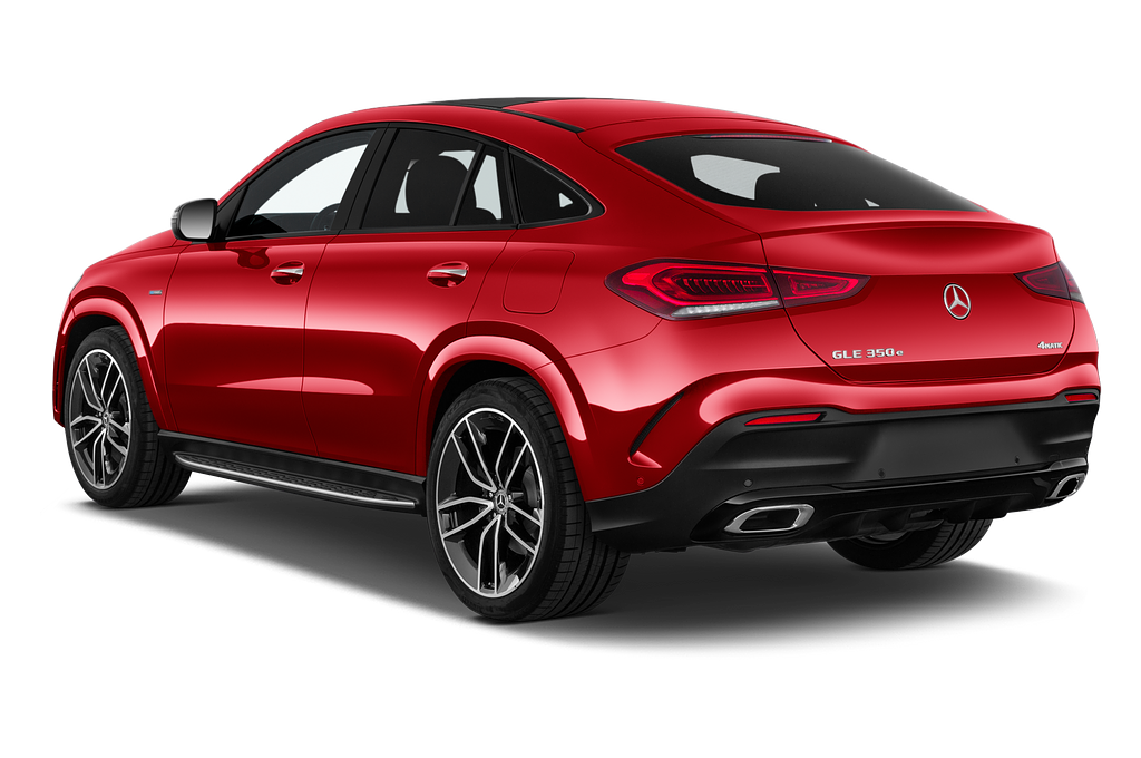 Mercedes GLE Coupe (Baujahr 2021) 350 e AMG Line 5 Türen seitlich hinten