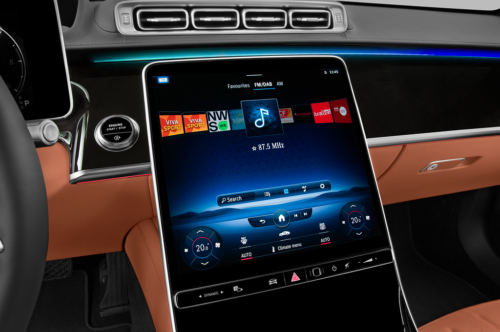 Mercedes S Class (Baujahr 2021) - 4 Türen Radio und Infotainmentsystem