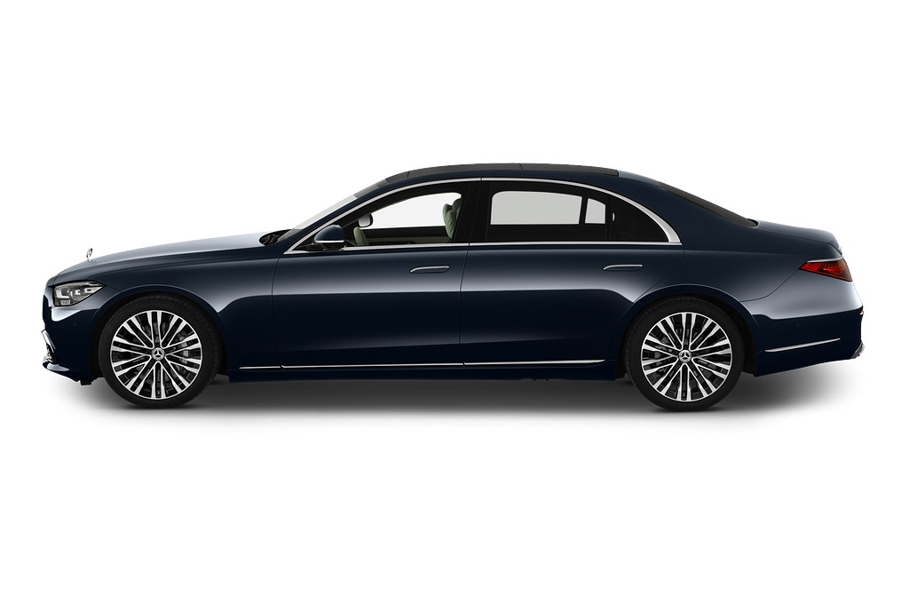 Mercedes S Class (Baujahr 2021) S 350 4 Türen Seitenansicht