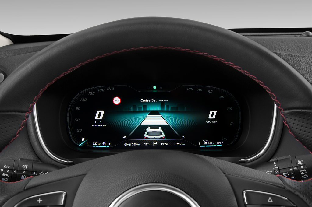 MG EHS (Baujahr 2021) Luxury 5 Türen Tacho und Fahrerinstrumente