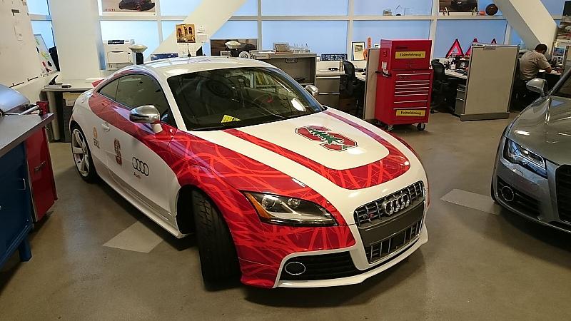 Dieser Audi TTS hat als erster ohne menschliche Hilfe den Pikes Peak erklommen.