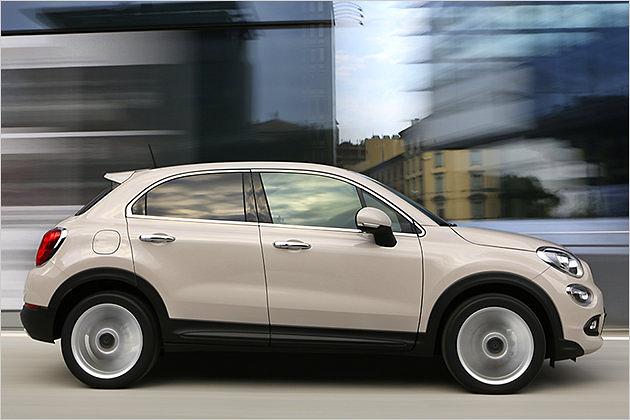 Der 4,25 Meter lange 500X teilt sich die Technik-Plattform mit dem Jeep Renegade