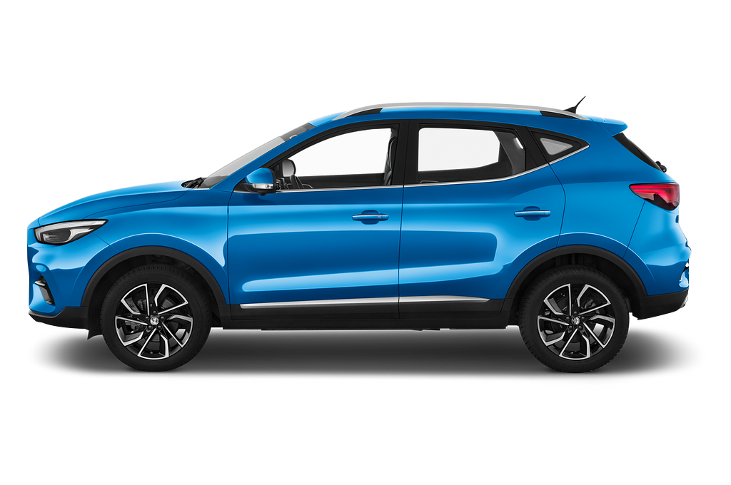 MG ZS (Baujahr 2023) Luxury 5 Türen Seitenansicht