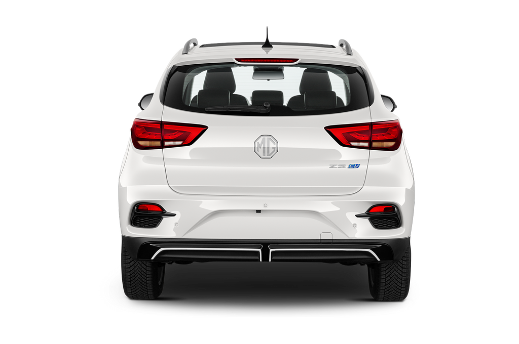 MG ZS EV (Baujahr 2022) Luxury 5 Türen Heckansicht