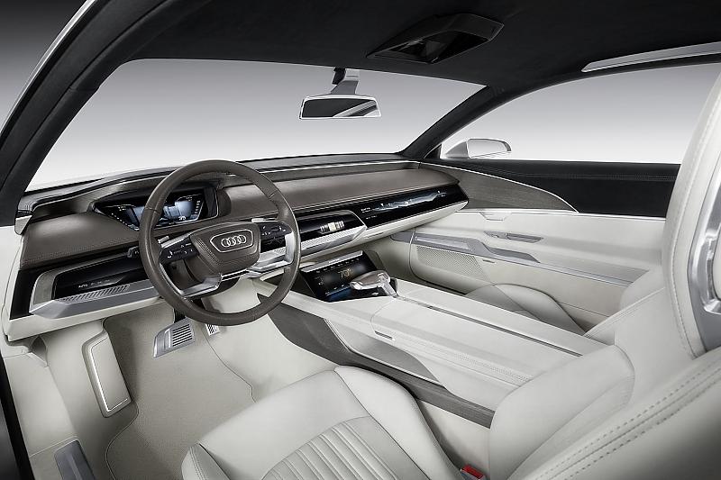 Der Innenraum des Audi prologue.