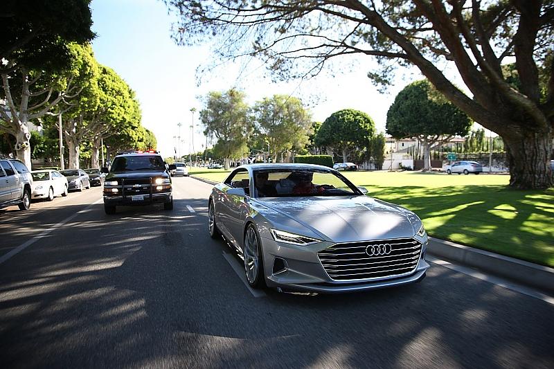 4,0 Liter Hubraum hat der Audi prologue.