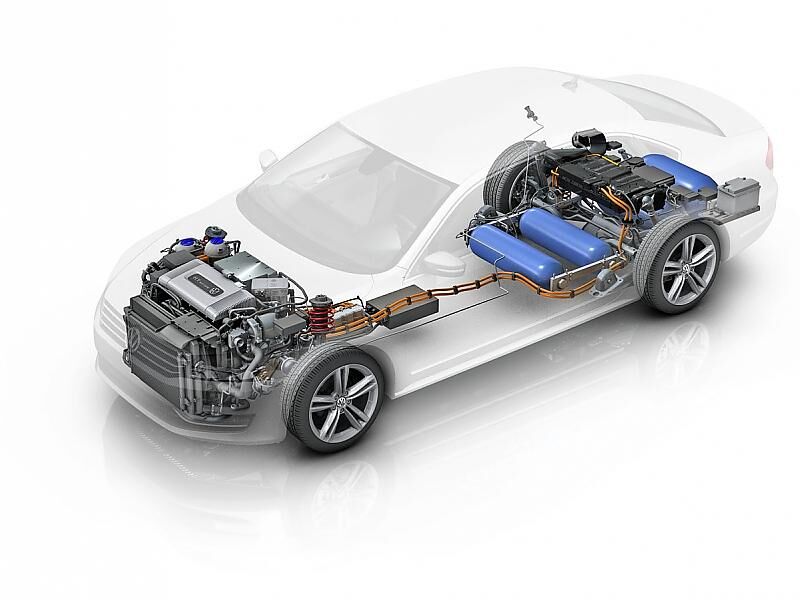 VW Passat HyMotion - Brennstoffzellen-Prototyp