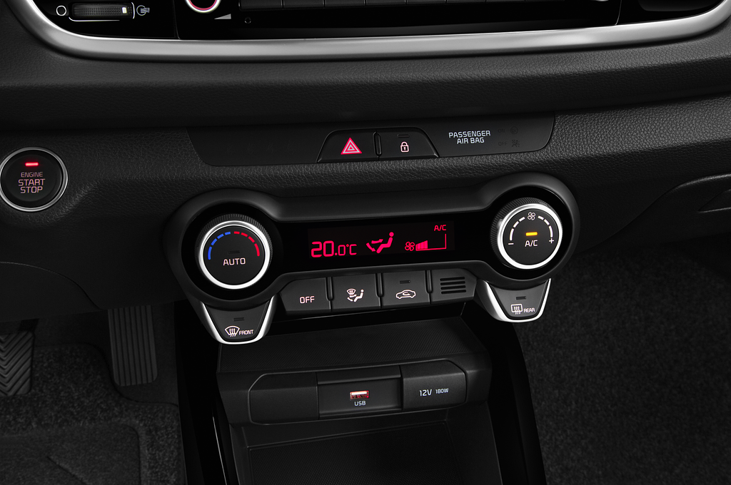 Kia Rio (Baujahr 2021) Active 5 Türen Temperatur und Klimaanlage