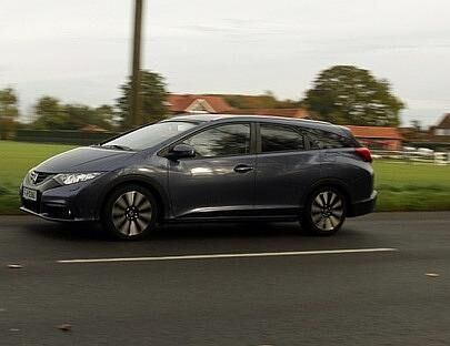 Der Honda Civic ist mit dem 120 PS starken Diesel sparsam unterwegs.