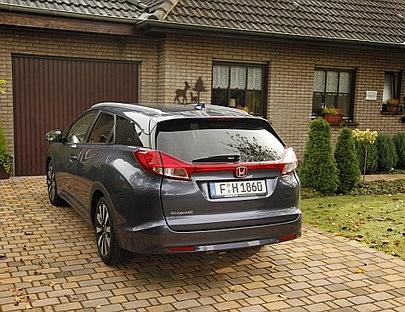 Der Civic Tourer bietet Platz für fünf Personen.