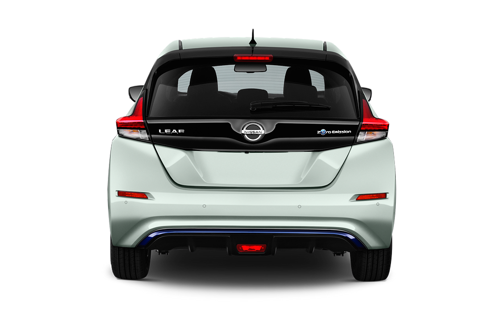 Nissan Leaf (Baujahr 2018) N Connecta 5 Türen Heckansicht