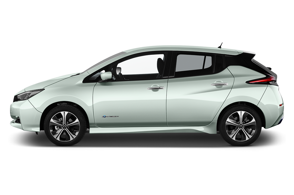 Nissan Leaf (Baujahr 2018) N Connecta 5 Türen Seitenansicht