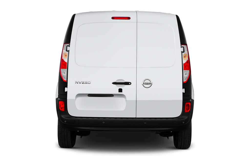 Nissan NV250 (Baujahr 2020) Pro 5 Türen Heckansicht