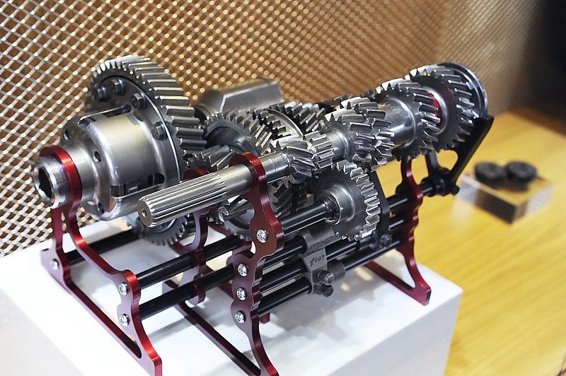 Das Dogring-Getriebe ist nicht synchronisiert