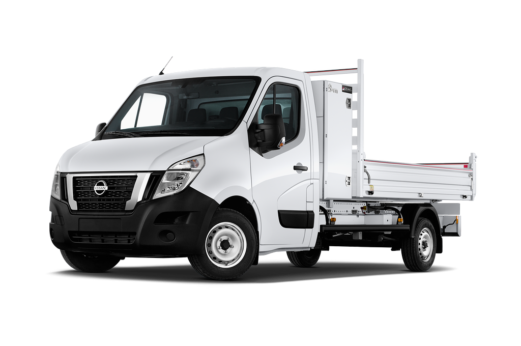 Nissan NV400 Tipper (Baujahr 2020) - 2 Türen seitlich vorne mit Felge