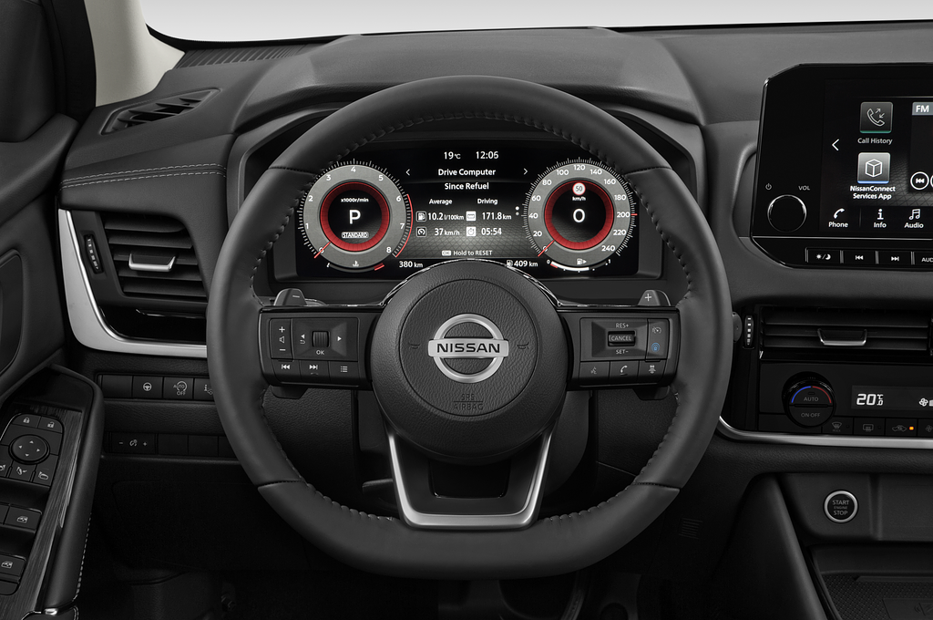 Nissan Qashqai (Baujahr 2022) N-Connecta 5 Türen Lenkrad