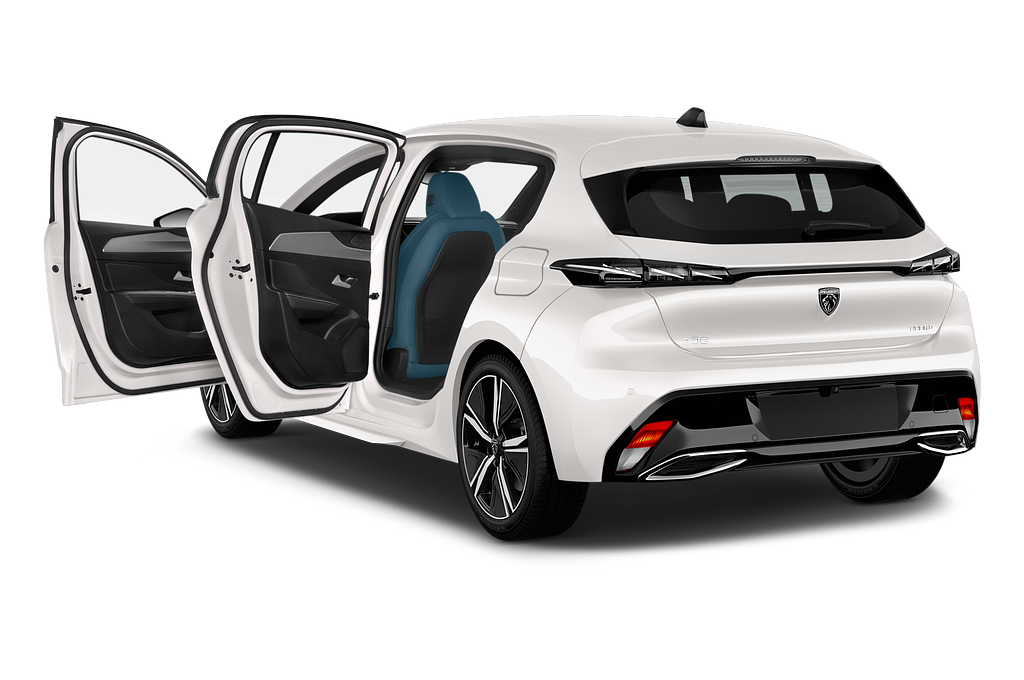 Peugeot 308 Hybrid (Baujahr 2022) GT 5 Türen Tür geöffnet