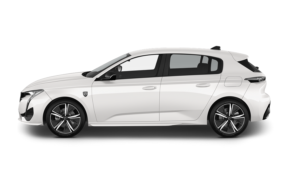 Peugeot 308 Hybrid (Baujahr 2022) GT 5 Türen Seitenansicht
