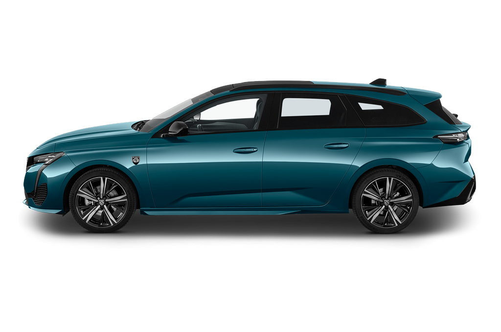 Peugeot 308 SW (Baujahr 2022) GT Pack 5 Türen Seitenansicht
