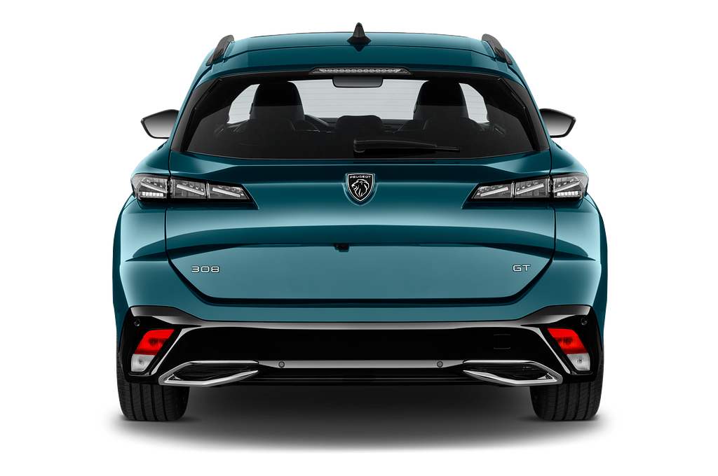 Peugeot 308 SW (Baujahr 2022) GT Pack 5 Türen Heckansicht