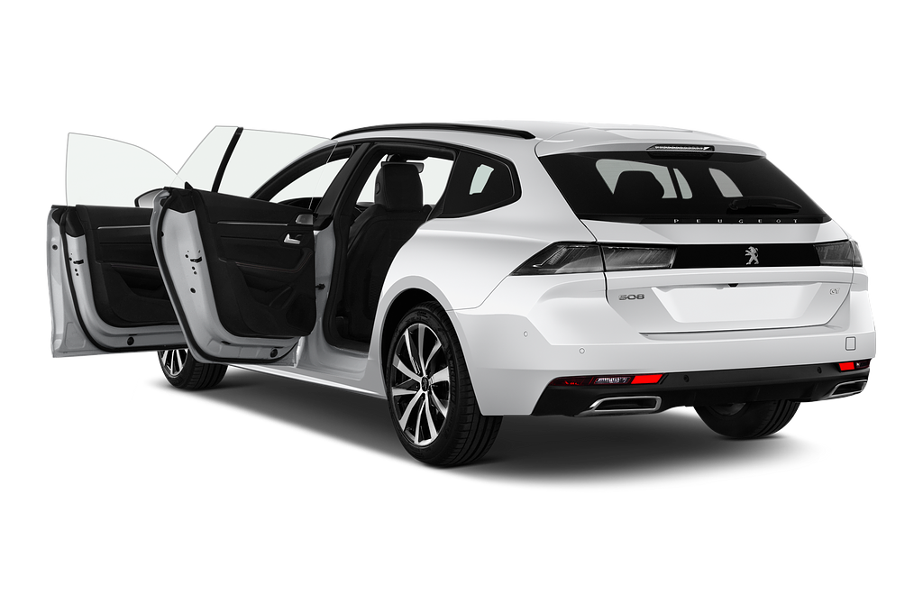 Peugeot 508 SW (Baujahr 2019) GT 5 Türen Tür geöffnet