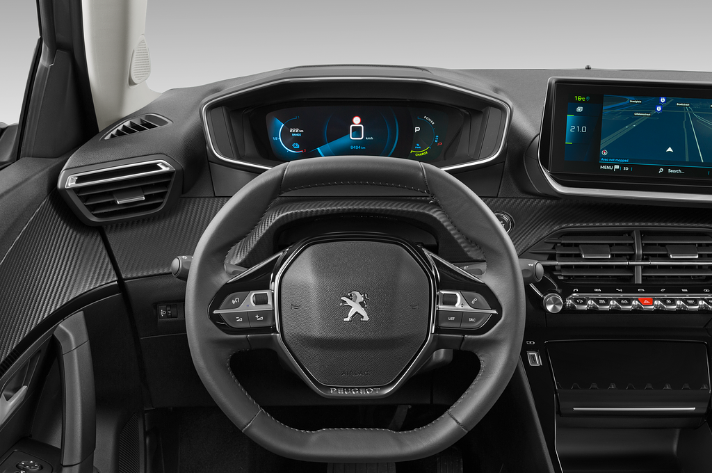 Peugeot e-2008 (Baujahr 2023) Allure Pack 5 Türen Lenkrad
