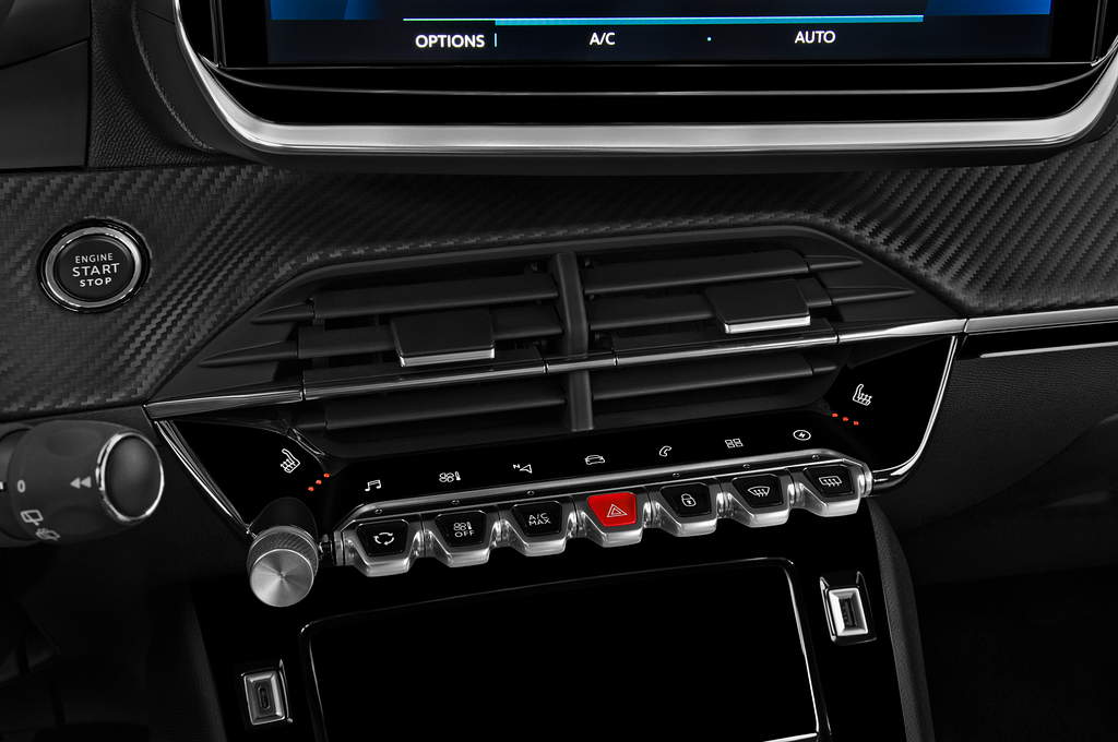Peugeot e-208 (Baujahr 2020) GT 5 Türen Temperatur und Klimaanlage